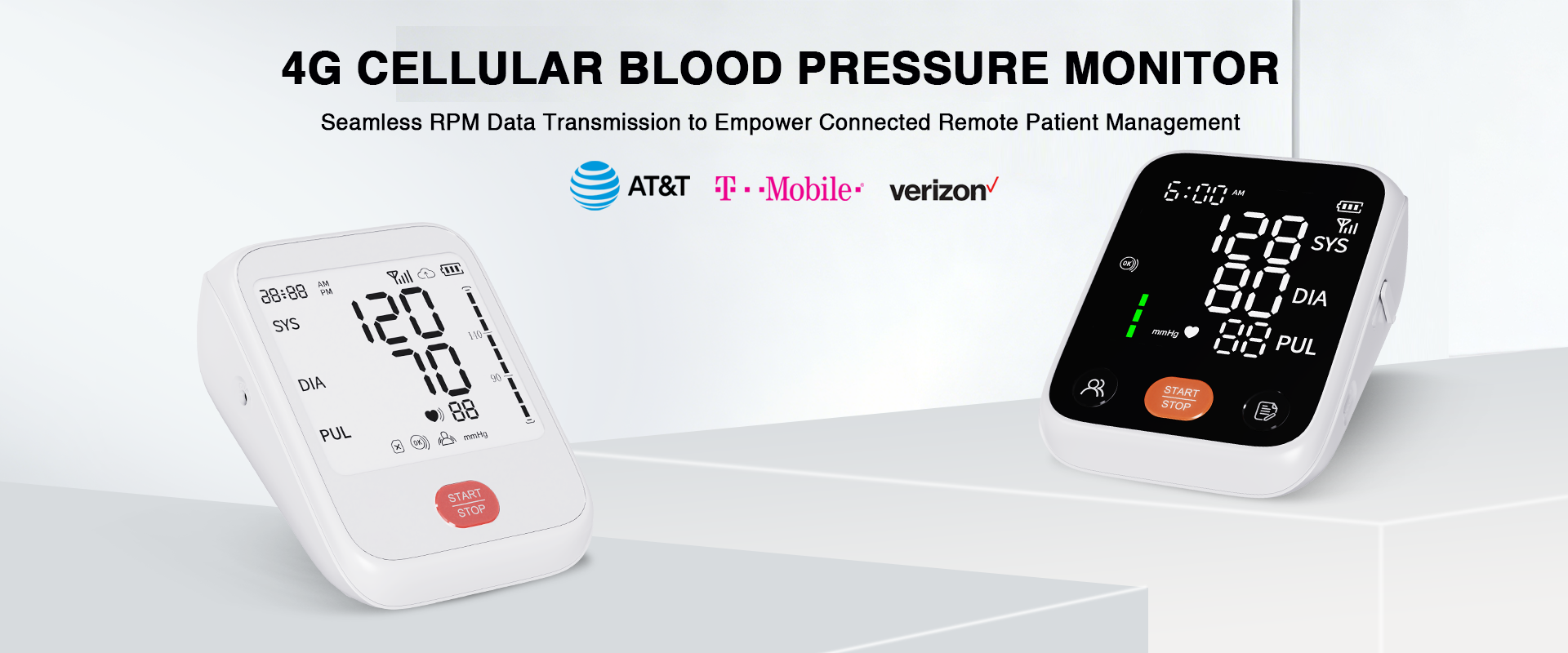 4G CELLULAR BLOOD PRESSURE MONITOR