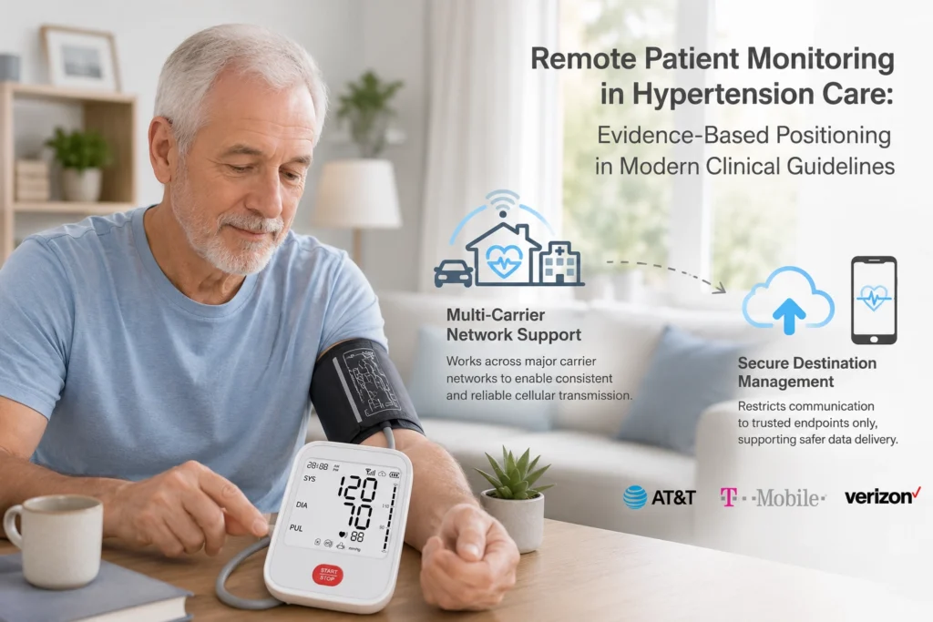 remote patient monitoring blood pressure